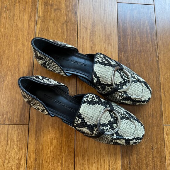 Sigerson Morrison animal print flats, size 37.5 (US 7.5) - Picture 4 of 10